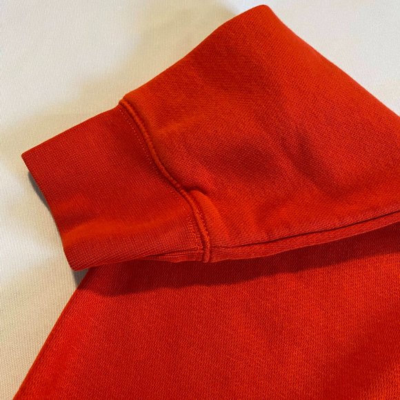 Women's Small Nike Sportswear Collection Essentials Hoodie in Red - Picture 4 of 6